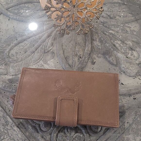 antonio Melani Leather Wallet Bifold - Picture 1 of 6